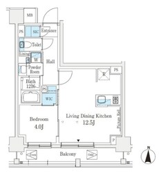 J.GRAN Court 品川西大井EASTの物件間取画像